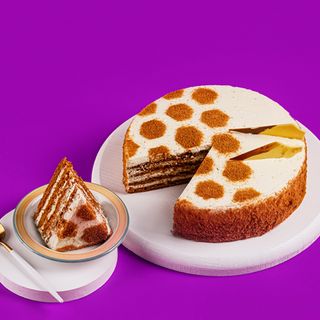 Торт "Медовик со сливками" классик (580г)