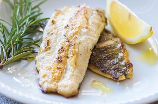 158-Branzino alla griglia e soia