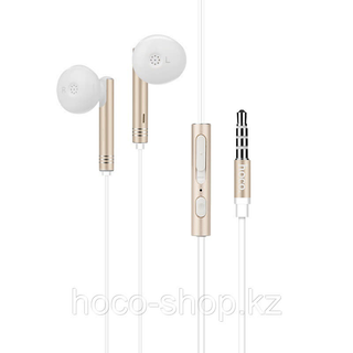 Проводные универсальные наушники M26 Zorun wired earphones, Gold 