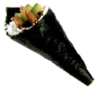 60G - Temaki Anguila Aguacate