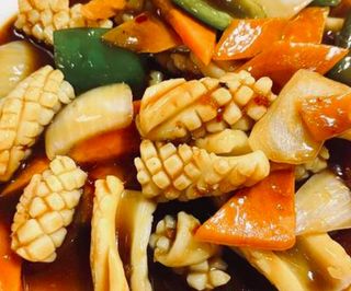 Calamares Salteados Picantes