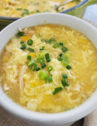 21. Sopa de Milho com Galinha