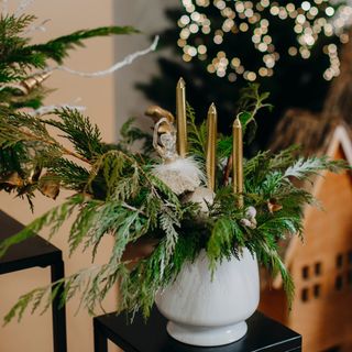 Aranjament de Sarbatori -White Christmas