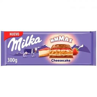 Chocolate Relleno de Cheesecake Milka 300 Gr.