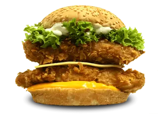 Double Chicken Burger