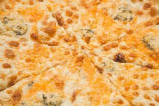 Pinsa Romana 8 Quesos, individual. 