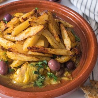 Tajine De Poulet Avec Frites