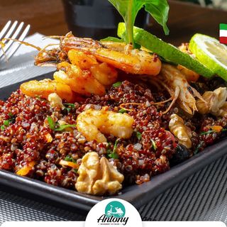 Quinoa Gamberi