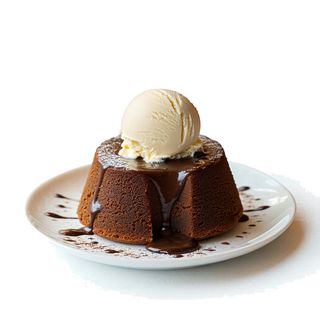 Petit Gâteau c/Gelado de Nata