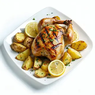 Pollo da un 1.3 kg alla brace