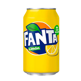 Bote Fanta limón 33cl