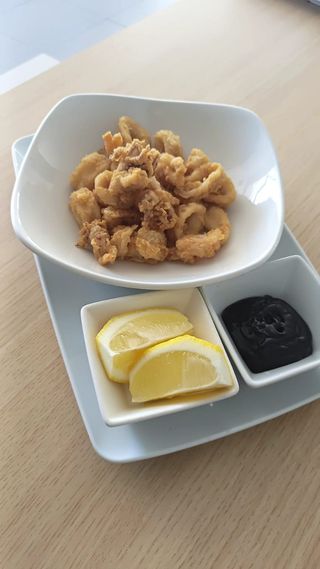 Calamares Fritos Iraipe En Su Propia Tinta