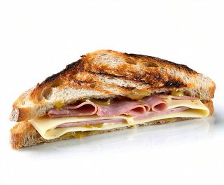 Toast cotto e fontina