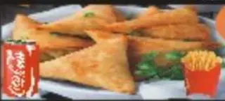 Menú De Samosa De Pollo