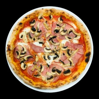 Prosciutto e funghi