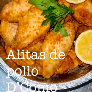 Menú Alitas De Pollo Receta Casera (6 Uds.)