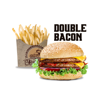 Double Bacon Burger 