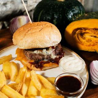 Pumpkin burger