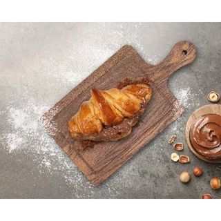 Croissant Folhado com Nutella