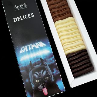 Caja Lenguas De Gato Variadas