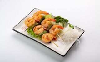 165. Spiedini di gamberi