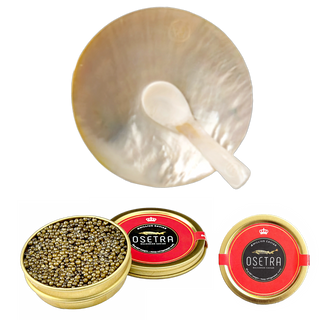 ПРОМО AEmllius хайвер от сибирска есетра BAE (50гр) +голям сет прибори