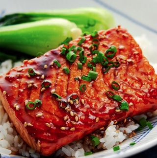 Salmón Al Teriyaki