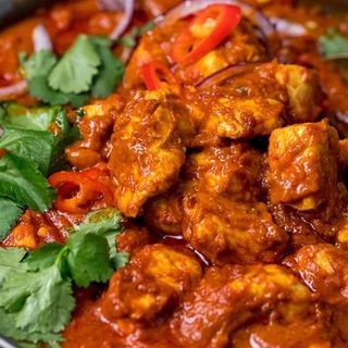 Madras de frango/Chicken Madras
