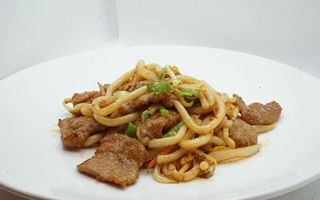 Yaki udon beef