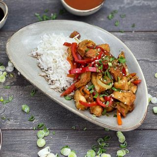 Pui cu legume si orez