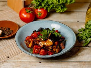 Запеченные баклажаны 