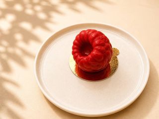 Prajitura mousse zmeură