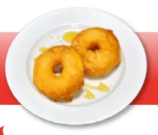 136-Manzana frita con miel líquido (2 Ud.)