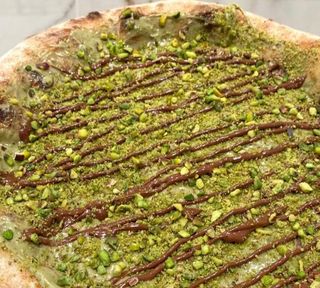 Pizza "Dolce Pistacchio"