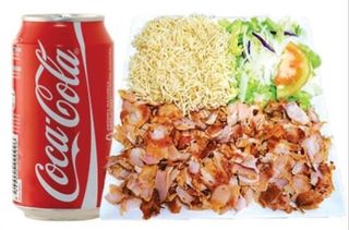 Menú Plato  Con Arroz + Bebida