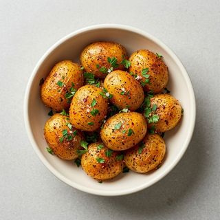 Plato De Patatas Asada