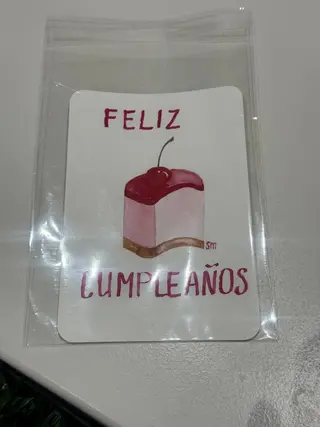 Tarjeta Feliz Cumpleaños