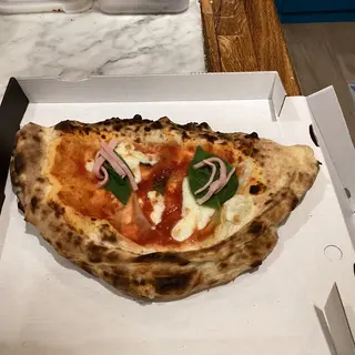 Calzone con jamon