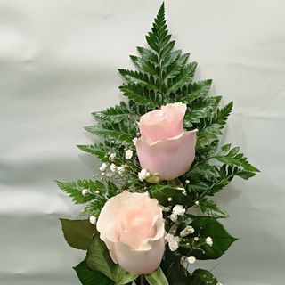 Ramo de 2 Rosas rosas