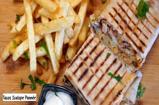 Tacos Escalope panée