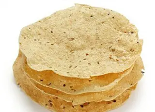 Pappadums masala pappadums