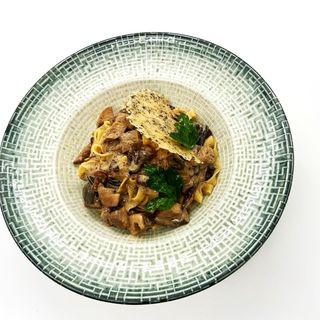 TAGLIATELLE FUNGHI E TARTUFO (V)