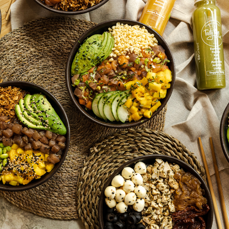 Diseña tu bowl grande - Poke toppings ilimitados