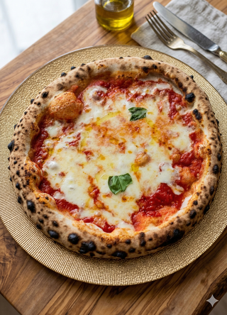 Pizza Margherita Con Fior Di Latte (31 Cm.)