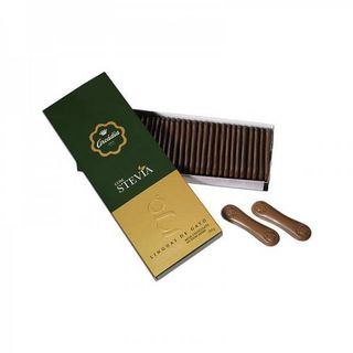 Línguas Gato Chocolate Negro c/ Stevia