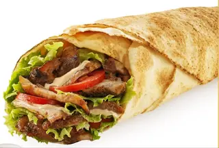 Menú Dürüm de pollo