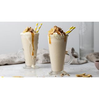 Salted caramel milkshake