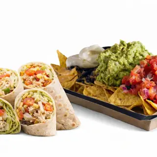 Combo Burritos+Nachos (para dos personas)