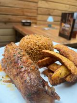 PUZZLE COAL- POT JOLLOF RICE - BIG TURKEY AND PLANTAIN