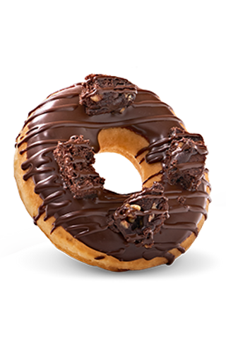 Dunkin Nocilla Brownie